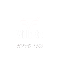 Logo branco - Every day is Vilheto's jerked beef day - The best jerked beef from Brazil!